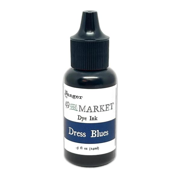 Ranger - Dye Ink Reinker "Dress Blues" Design by 49 and Market - Nachfüller