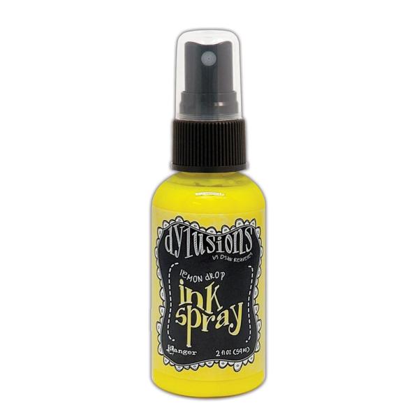 Ranger Ink - Dylusions Ink Spray 59ml "Lemon Drop" Design by Dylan Reaveley