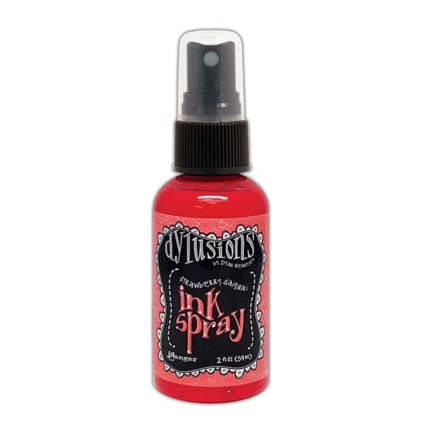 Ranger Ink - Dylusions Ink Spray 59ml "Strawberry Daiquiri" Design by Dylan Reaveley