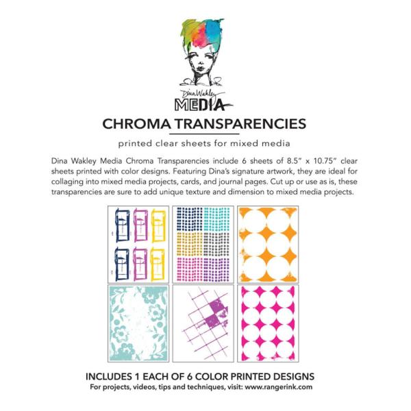 Ranger – Transparente Folien by Dina Wakley „Grunge Specimens“