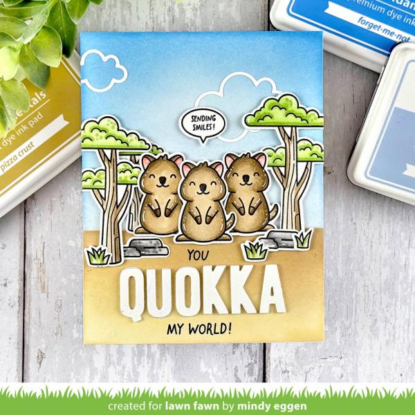 Lawn Fawn - Stempelset "Quokka My World" Clear Stamp