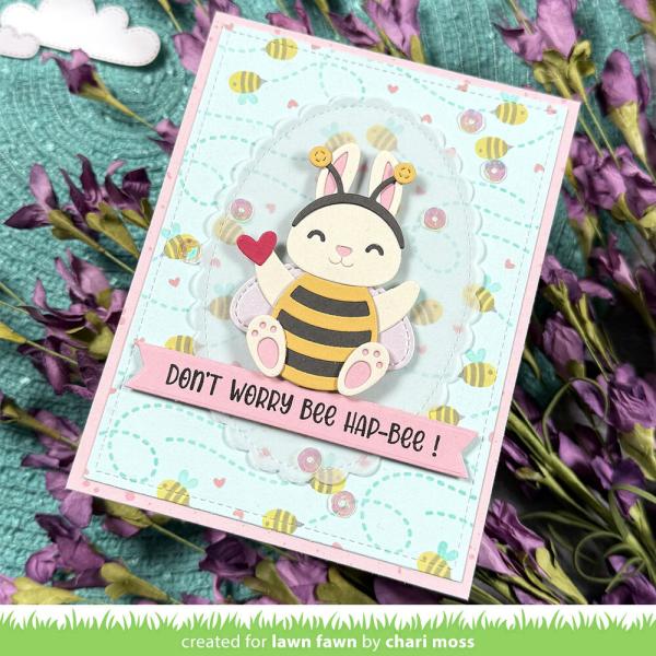 Lawn Fawn - Stanzschablone "Build-A-Critter Bug Costumes" Dies