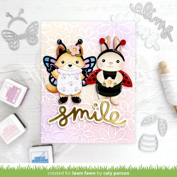 Lawn Fawn - Stanzschablone "Build-A-Critter Bug Costumes" Dies
