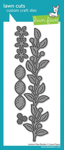 Lawn Fawn - Stanzschablone "Lemon Vine Border" Dies
