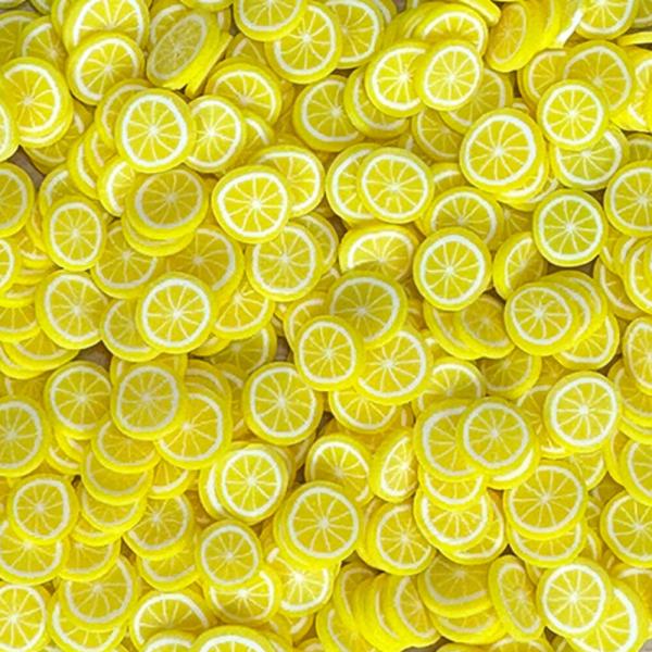 Lawn Fawn - Clay Streuteile „Lemon“ Tiny Treasures