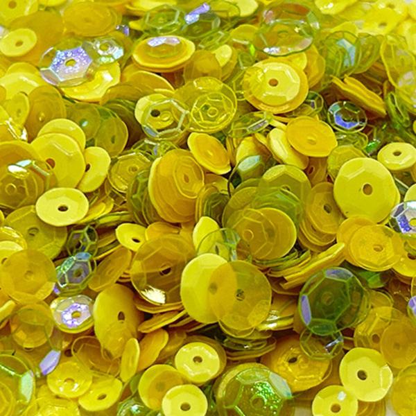 Lawn Fawn - Tiny Treasures Pailletten Mix „Sunshine“