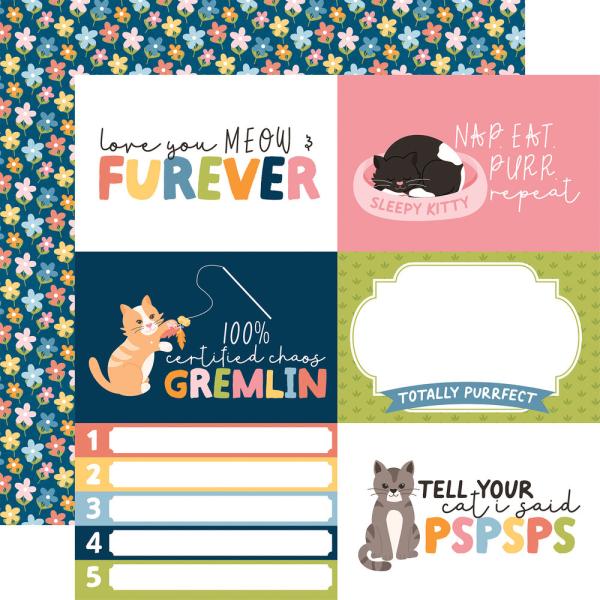 Echo Park - Designpapier "Cat Lover" Collection Kit 12x12 Inch - 12 Bogen