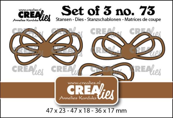 Crealies - Stanzschablone "Susans Touwtjes" No. 73 Dies