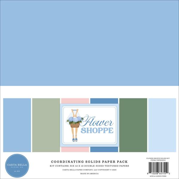 Carta Bella "Flower Shoppe" 12x12" Paper Pad