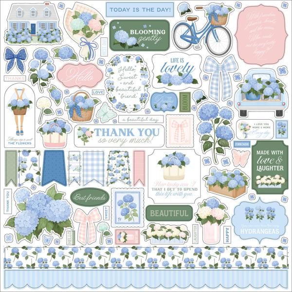 Carta Bella - Designpapier "Flower Shoppe" Collection Kit 12x12 Inch - 12 Bogen  