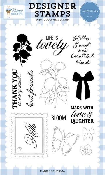 Carta Bella - Stempel "Hydrangea" Clear Stamps
