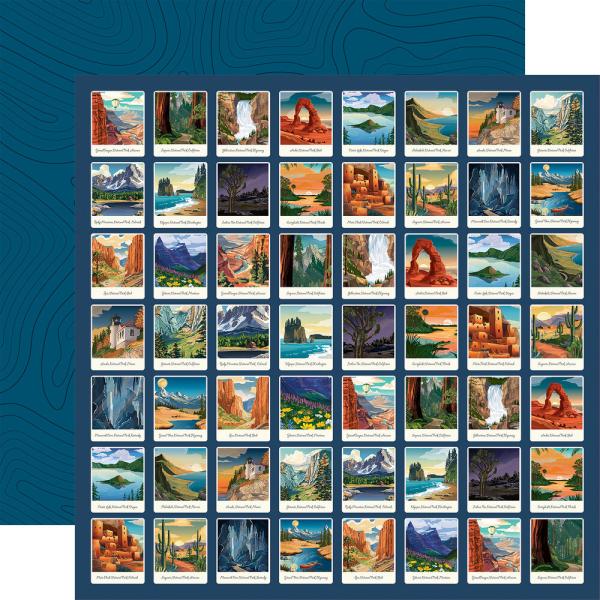 Carta Bella - Designpapier "National Parks No. 2" Collection Kit 12x12 Inch - 12 Bogen  