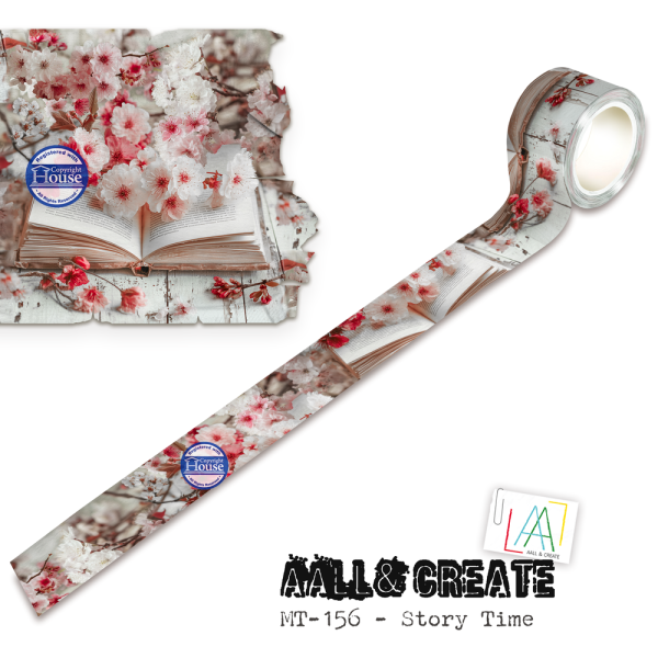 AALL and Create "Story Time by Autour De Mwa & Co" Washi Tape 25 mm