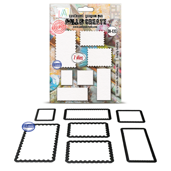 AALL and Create - Stanzschablone "Crafty Cutouts by Autour De Mwa & Co" Dies