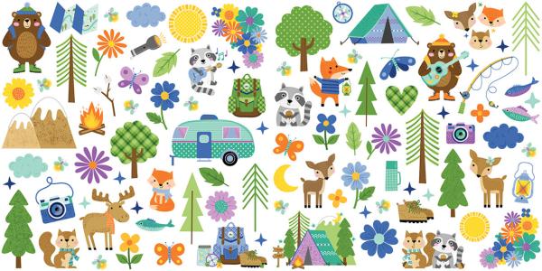 Bella BLVD - Stanzteile "Adventure Awaits" Die Cuts