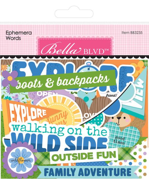 Bella BLVD - Stanzteile "Adventure Awaits" Die Cuts