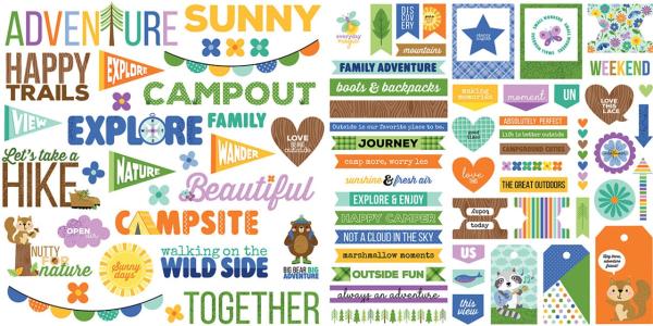 Bella BLVD - Stanzteile "Adventure Awaits" Die Cuts