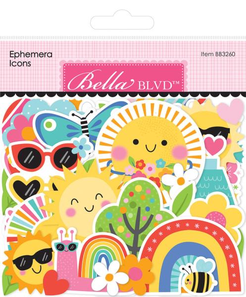 Bella BLVD - Stanzteile "Walking on Sunshine" Die Cuts