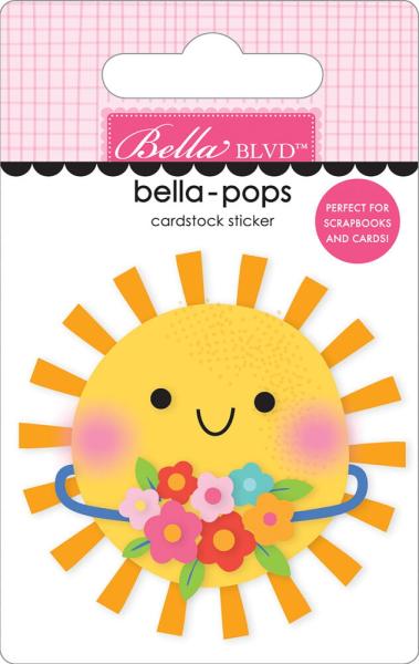 Bella BLVD - 3D Sticker "Walking on Sunshine" Bella Pops