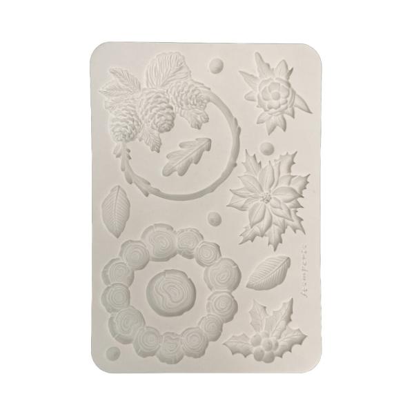 Stamperia - Gießform A5 "Christmas Garlands" Soft Mould 
