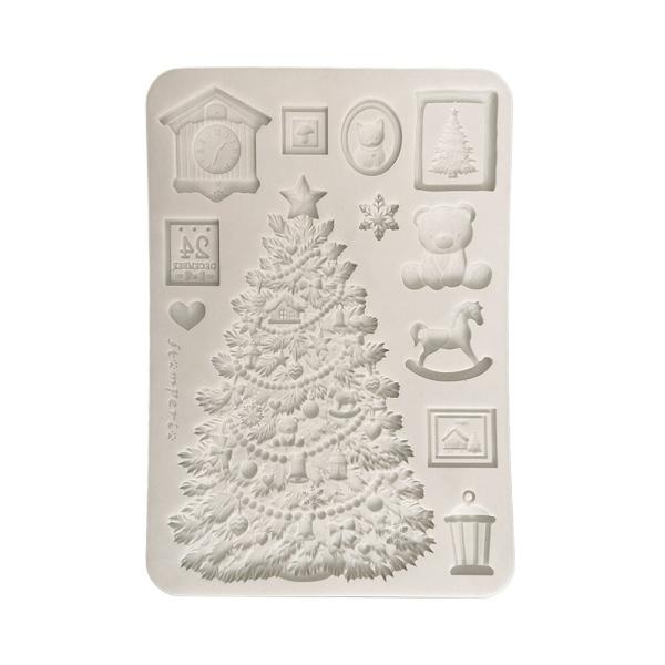 Stamperia - Gießform A5 "Christmas Tree" Soft Mould 
