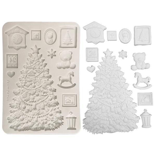 Stamperia - Gießform A5 "Christmas Tree" Soft Mould 