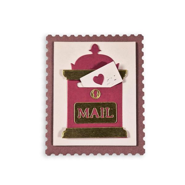 Stamperia - Stanzschablone "Christmas Message" A6 Dies