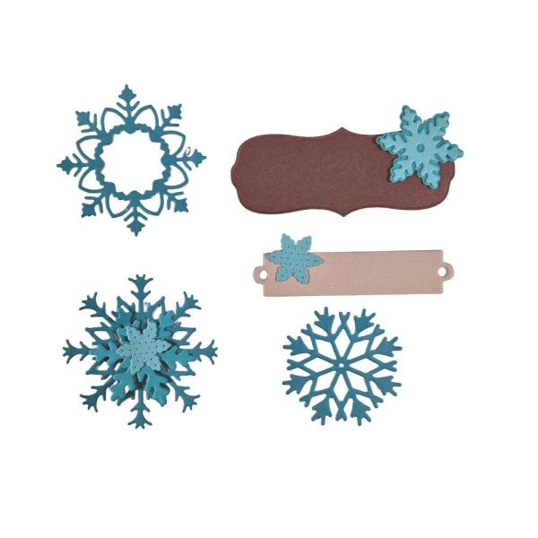 Stamperia - Stanzschablone "Christmas Snowfall" A6 Dies