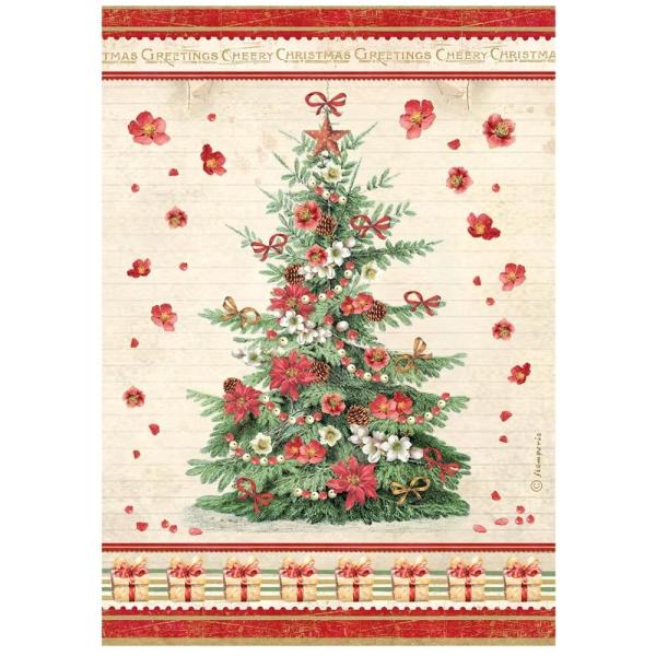 Stamperia - Decopatch Papier "Tree" Decoupage A4 - 6 Bogen  