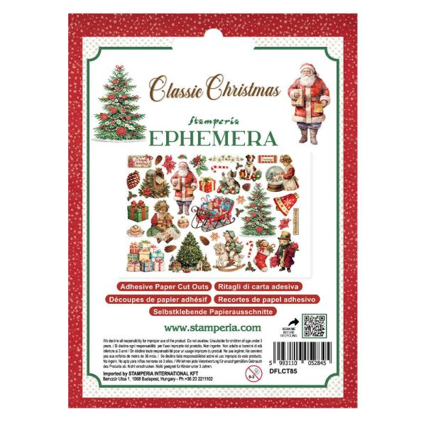 Stamperia - Stanzteile "Classic Christmas" Die Cuts Ephemera