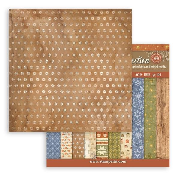 Stamperia - Designpapier "Maxi Background Selection" Maxi Paper Pack 12x12 Inch - 10 Bogen
