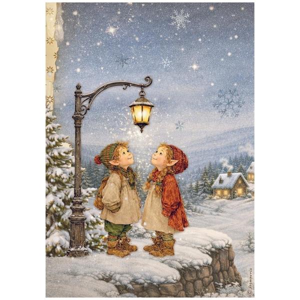 Stamperia - Decopatch Papier "Selection" Decoupage A4 - 6 Bogen  