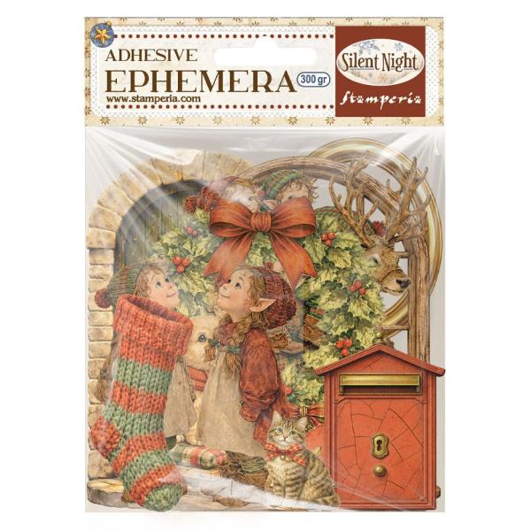 Stamperia - Stanzteile "Silent Night" Die Cuts Ephemera