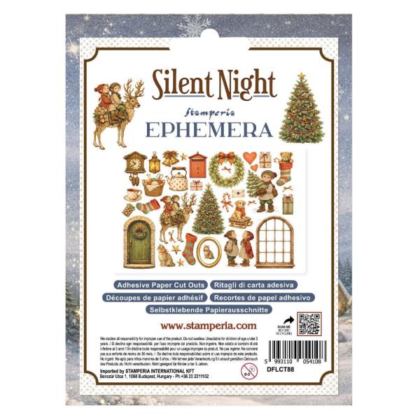 Stamperia - Stanzteile "Silent Night" Die Cuts Ephemera
