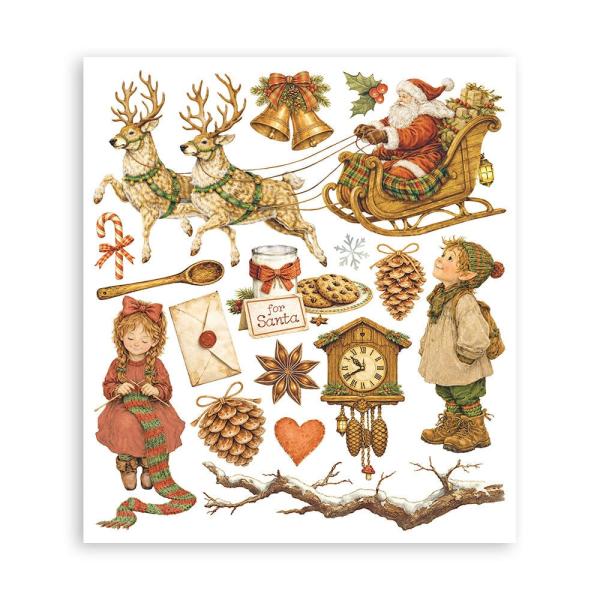 Stamperia - Transfer Aufkleber "Silent Night" Rub-On Kit