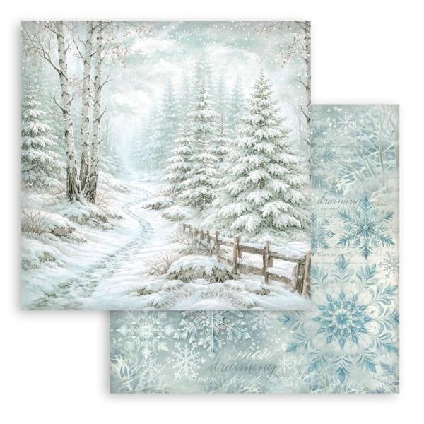 Stamperia - Designpapier "Maxi Background Selection by Cristina Radovan" Maxi Paper Pack 12x12 Inch - 10 Bogen