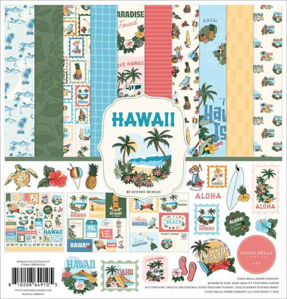 Carta Bella "Hawaii" 12x12" Collection