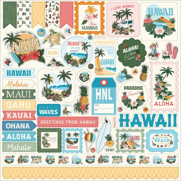 Carta Bella "Hawaii" 12x12" Collection