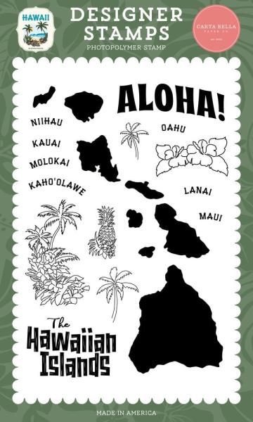 Carta Bella - Stempel " Hawaii" Clear Stamps