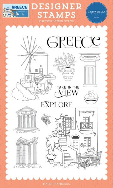 Carta Bella - Stempel "Greece" Clear Stamps