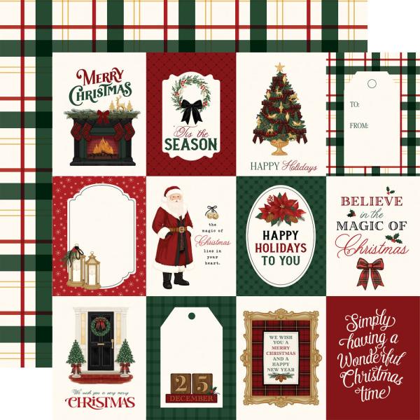 Carta Bella - Designpapier "Classic Christmas" Collection Kit 12x12 Inch - 12 Bogen  