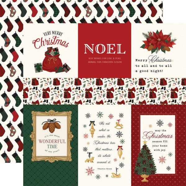 Carta Bella - Designpapier "Classic Christmas" Collection Kit 12x12 Inch - 12 Bogen  