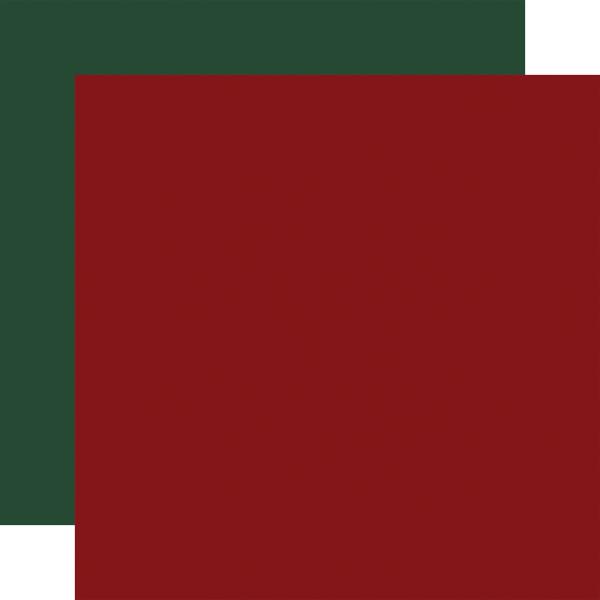 Carta Bella - Cardstock "Classic Christmas" Coordinating Solids Paper Pack 12x12 Inch - 6 Bogen