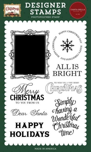 Carta Bella - Stempelset "Vintage Frame" Clear Stamps