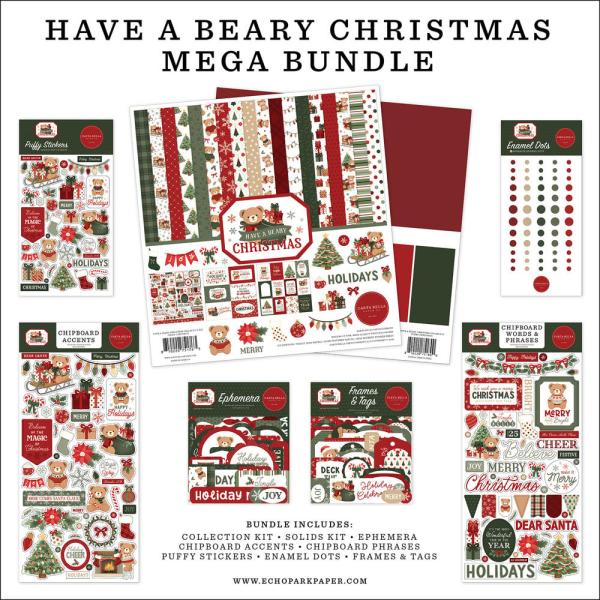 Carta Bella - Mega Bundle "Have A Beary Christmas" Komplettpaket 