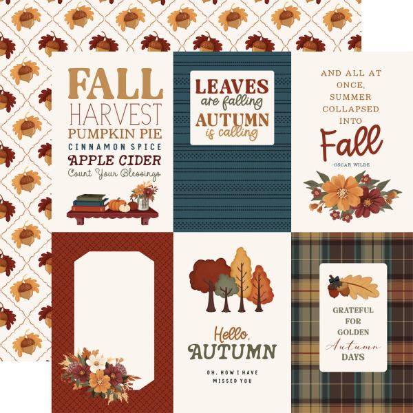Carta Bella - Designpapier "Here Comes Autumn" Collection Kit 12x12 Inch - 12 Bogen  