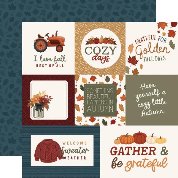 Carta Bella - Designpapier "Here Comes Autumn" Collection Kit 12x12 Inch - 12 Bogen  