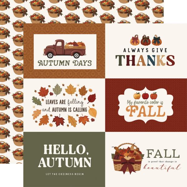 Carta Bella - Designpapier "Here Comes Autumn" Collection Kit 12x12 Inch - 12 Bogen  