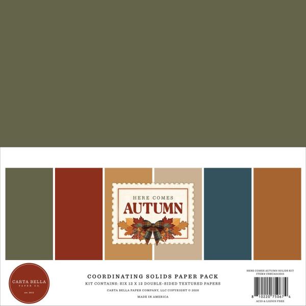 Carta Bella - Mega Bundle "Here Comes Autumn" Komplettpaket 