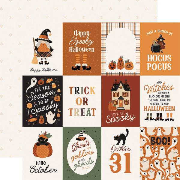 Carta Bella - Designpapier "Handmade Halloween" Collection Kit 12x12 Inch - 12 Bogen  